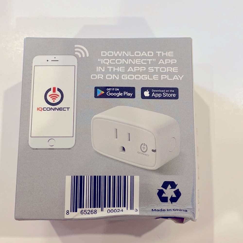IQCONNECT WIFI SMART PLUG (2) NWOT - Picture 3 of 8